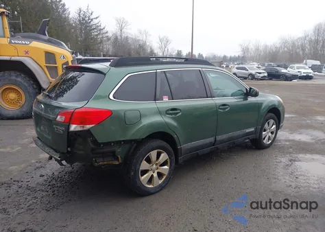 2010 Subaru Outback 2.5I Premium from USA, damaged, VIN 4S4BRBGC0A3311286